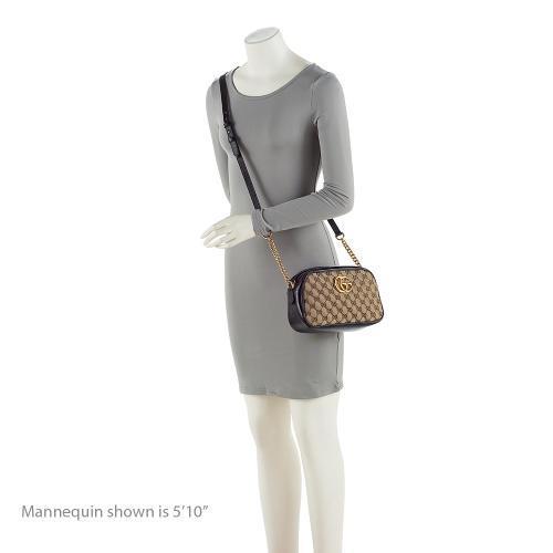 Gucci GG Canvas Marmont Small Shoulder Bag (SHF-WOBoDJ)