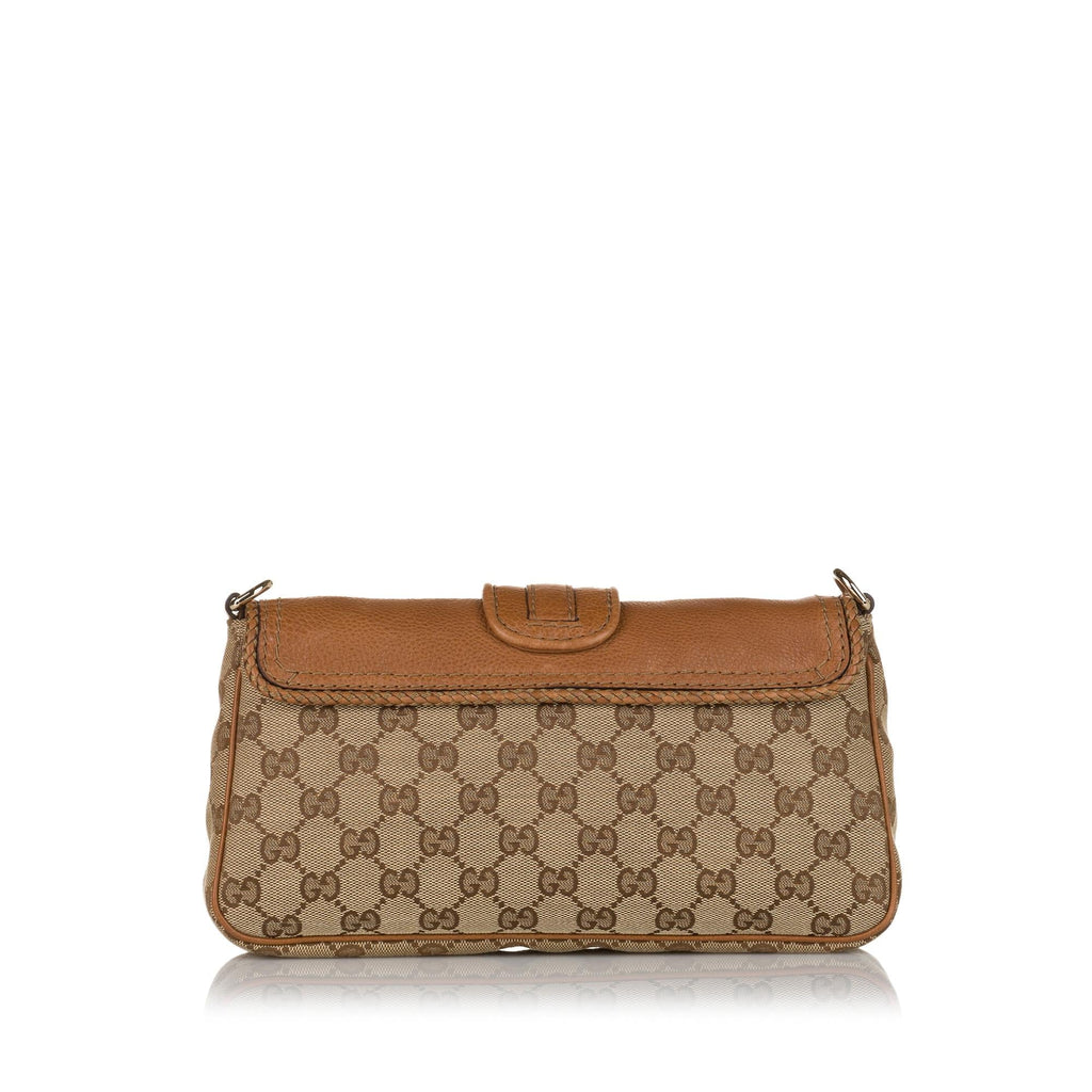 Gucci Gucci Canvas Marrakech Evening Baguette (SHG-33611)