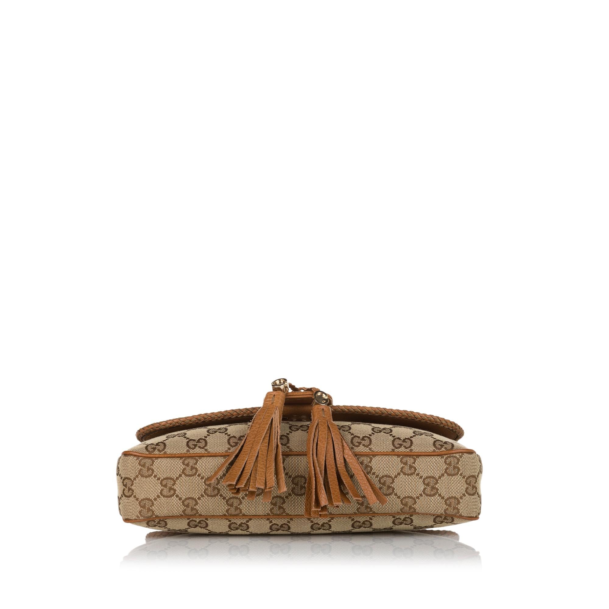 Gucci Gucci Canvas Marrakech Evening Baguette (SHG-33611)