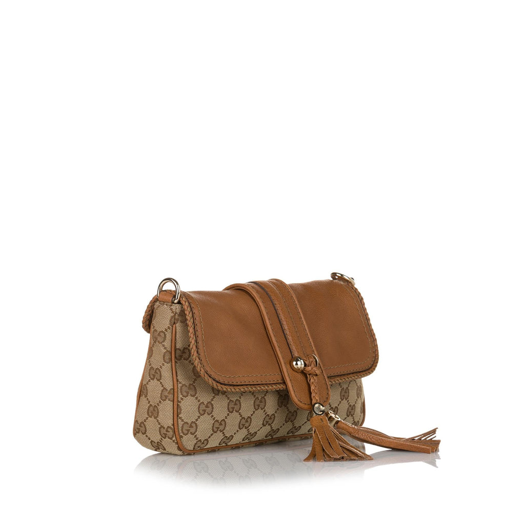 Gucci Gucci Canvas Marrakech Evening Baguette (SHG-33611)
