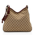 Gucci Gucci Canvas Marrakech Medium Hobo (SHF-20548)