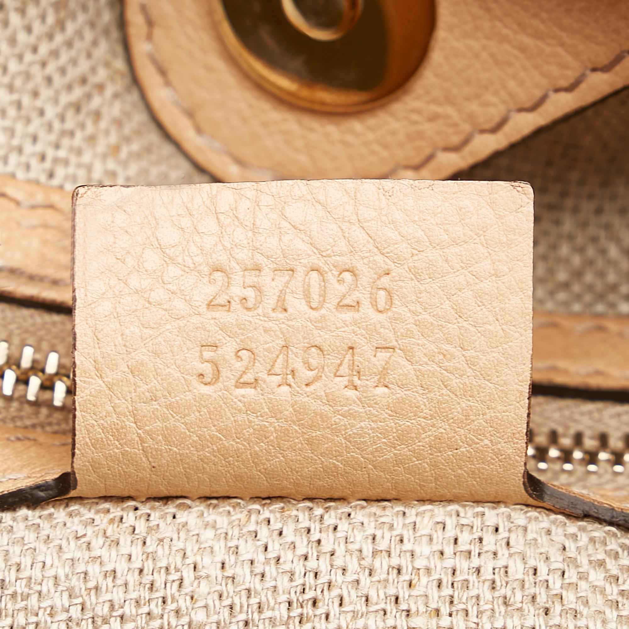 Gucci Gucci Canvas Marrakech Shoulder Bag (SHG-33110)
