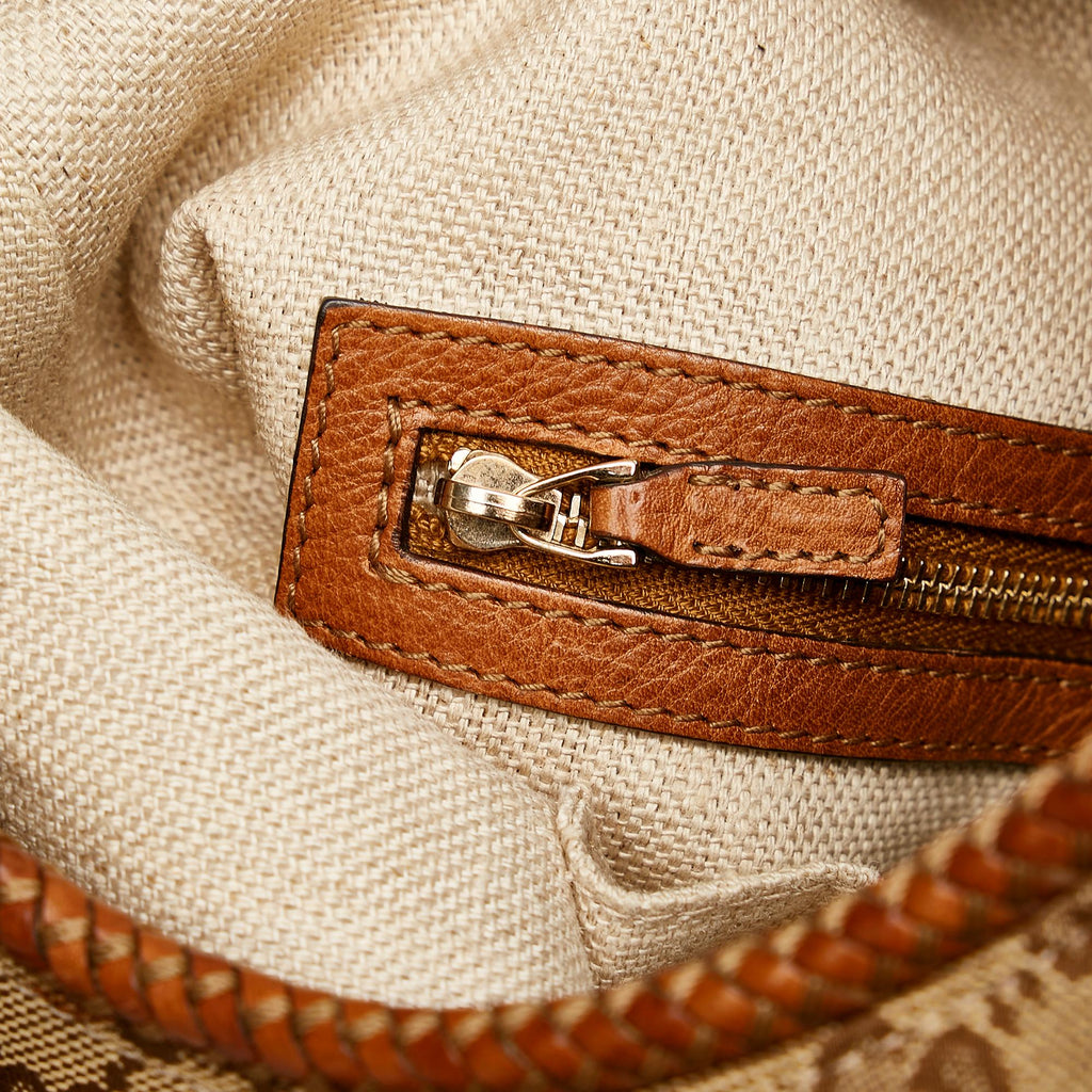 Gucci GG Canvas Marrakech Shoulder Bag (SHG-a9sICN)