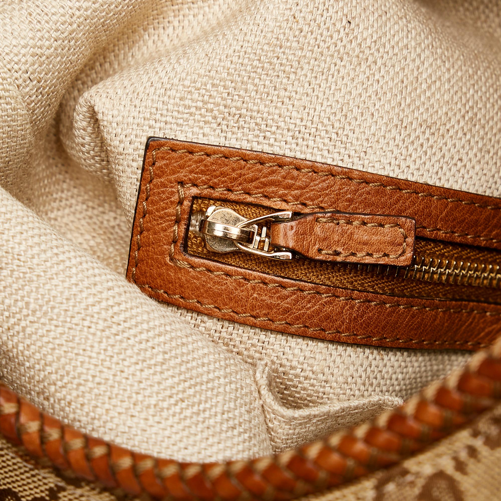 Gucci GG Canvas Marrakech Shoulder Bag (SHG-a9sICN)