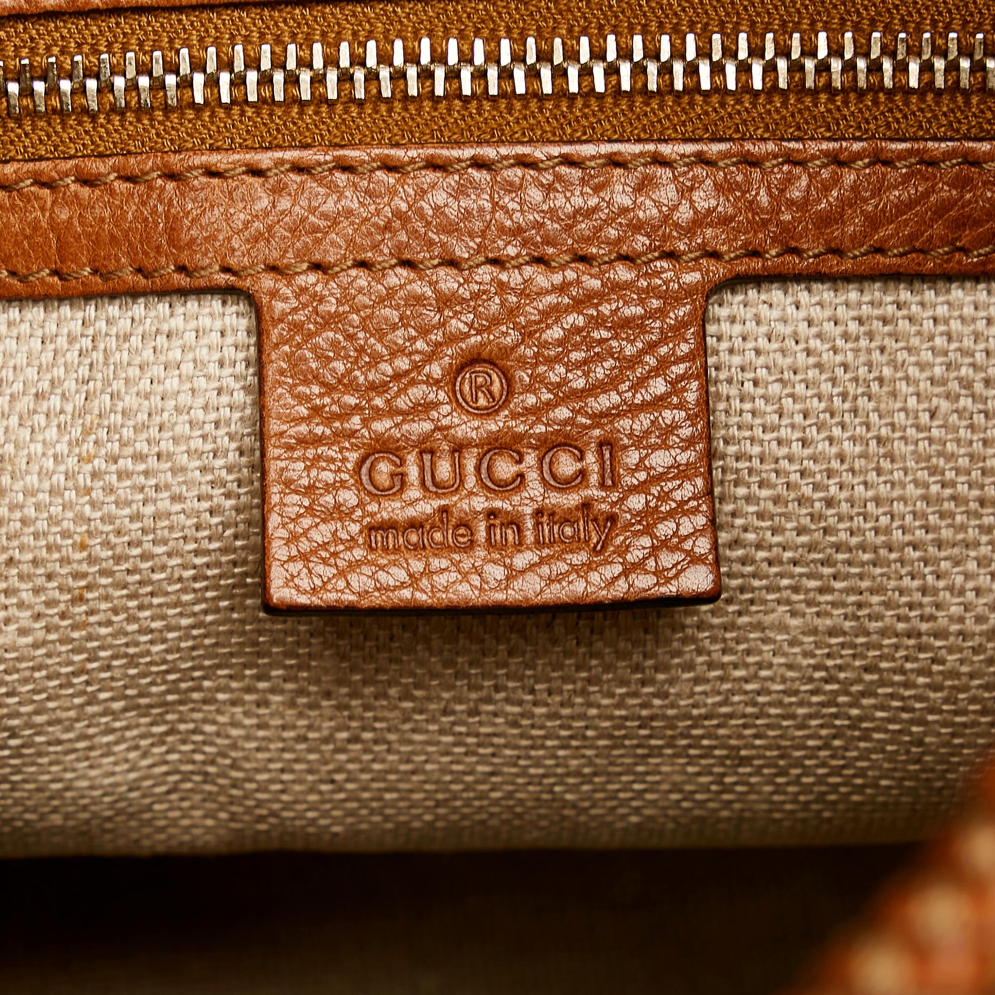 Gucci GG Canvas Marrakech Shoulder Bag (SHG-a9sICN)