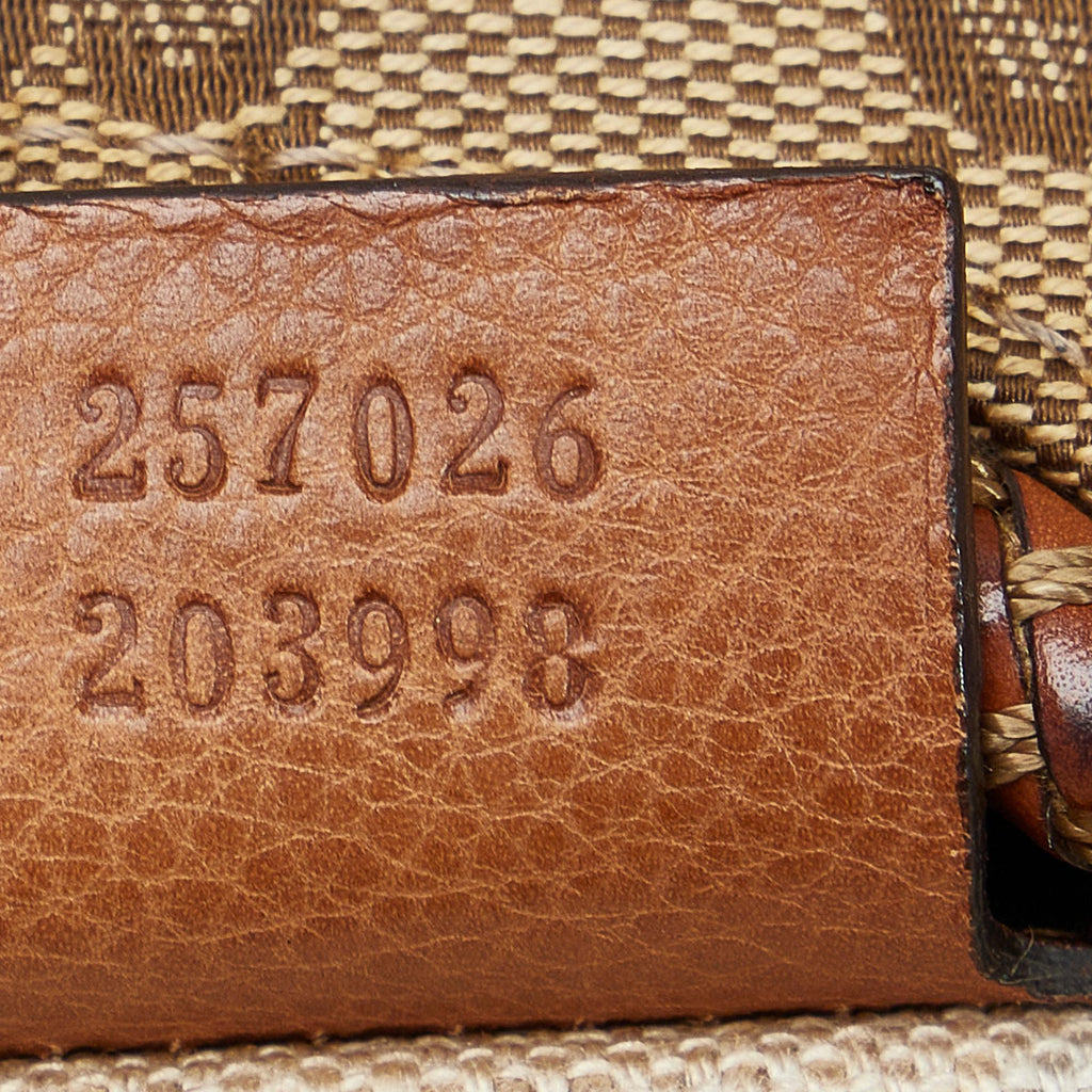 Gucci GG Canvas Marrakech Shoulder Bag (SHG-eTLpnQ)