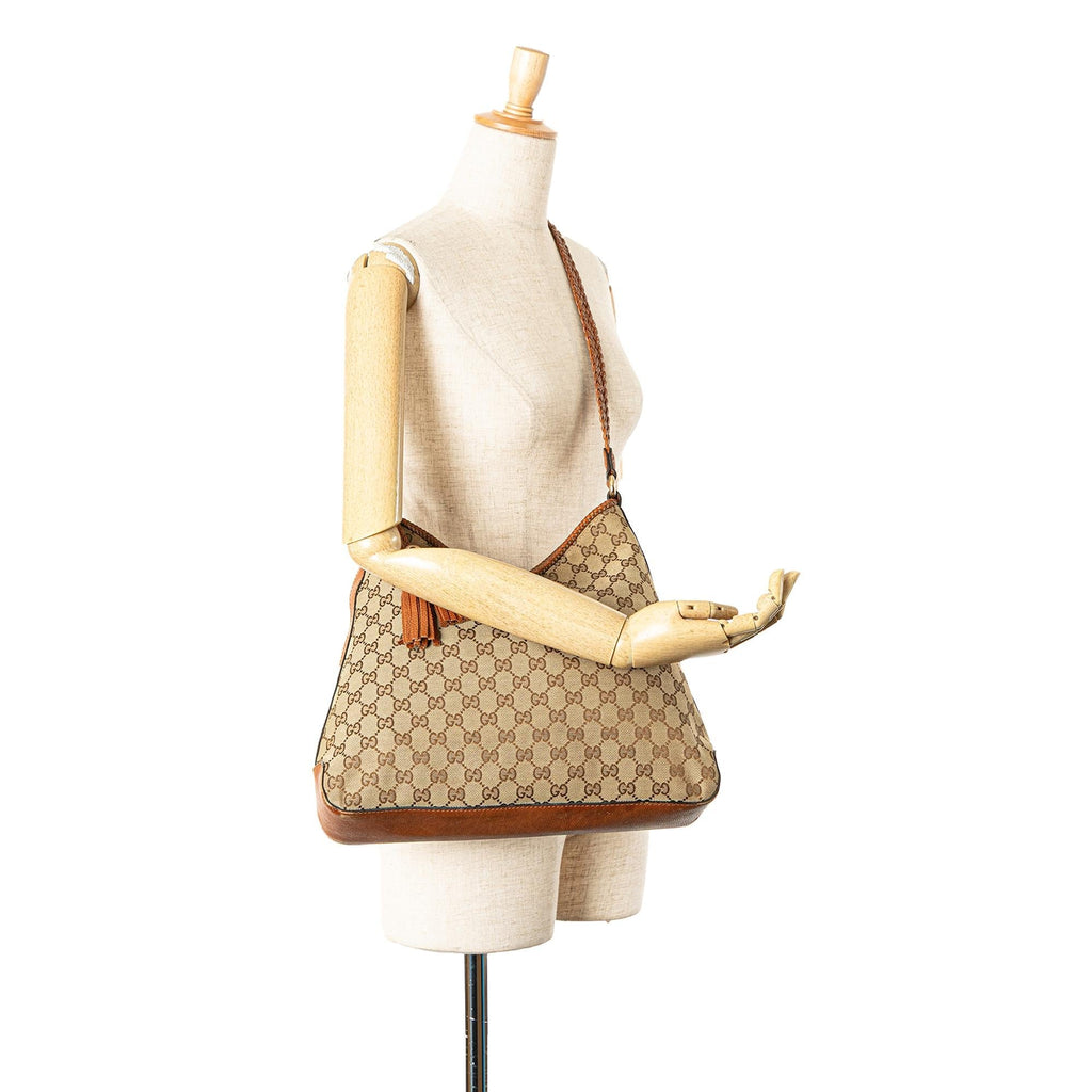 Gucci GG Canvas Marrakech Shoulder Bag