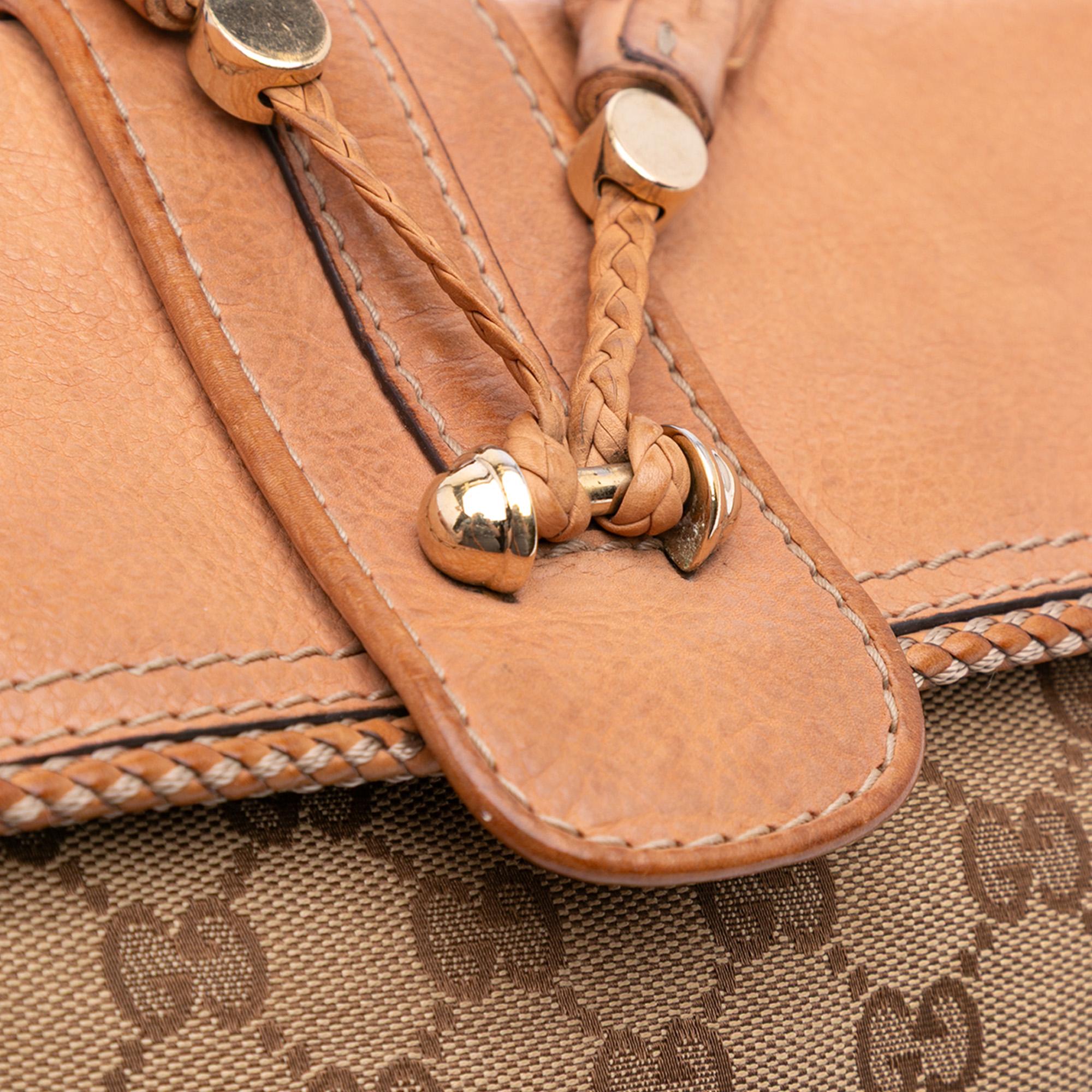 Gucci GG Canvas Marrakech Shoulder Bag