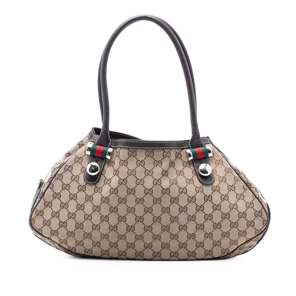 Gucci GG Canvas Match Ball Tote
