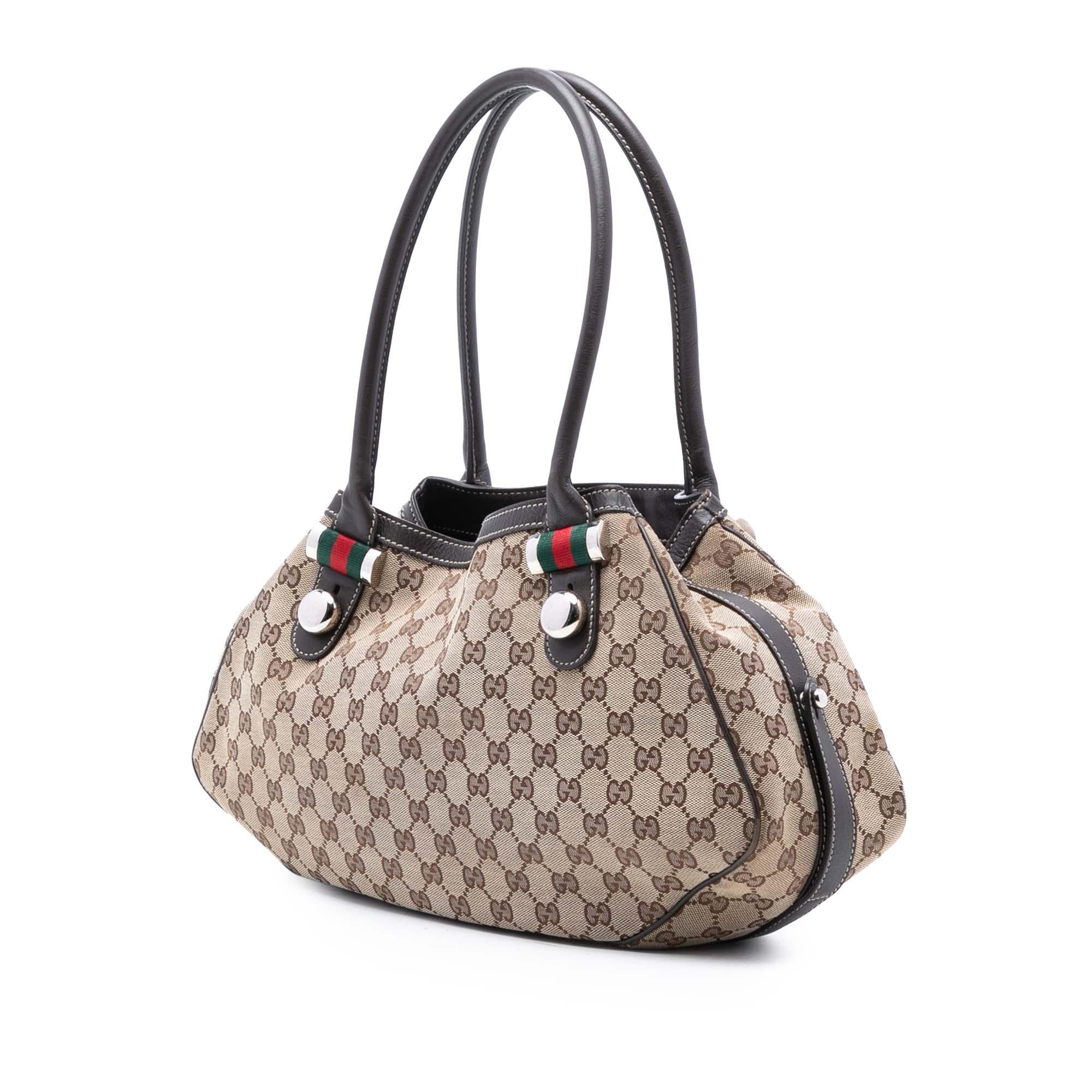 Gucci GG Canvas Match Ball Tote