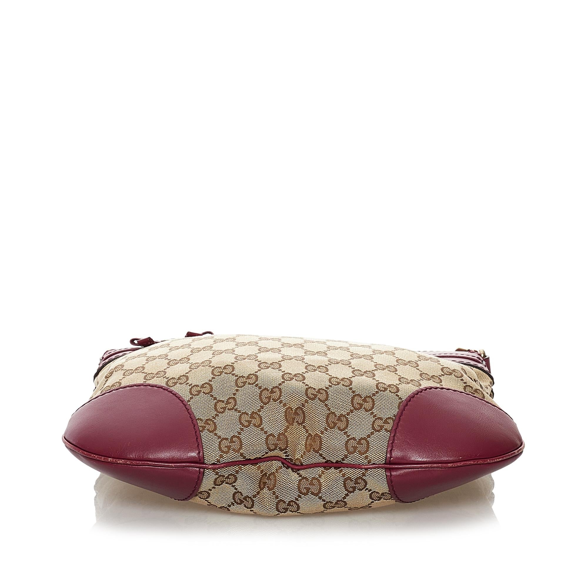Gucci Gucci Canvas Mayfair Crossbody Bag (SHG-32532)