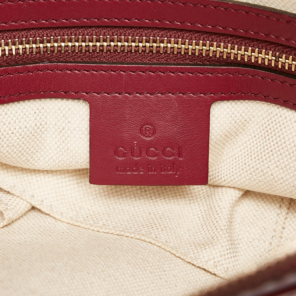 Gucci Gucci Canvas Mayfair Crossbody Bag (SHG-32532)