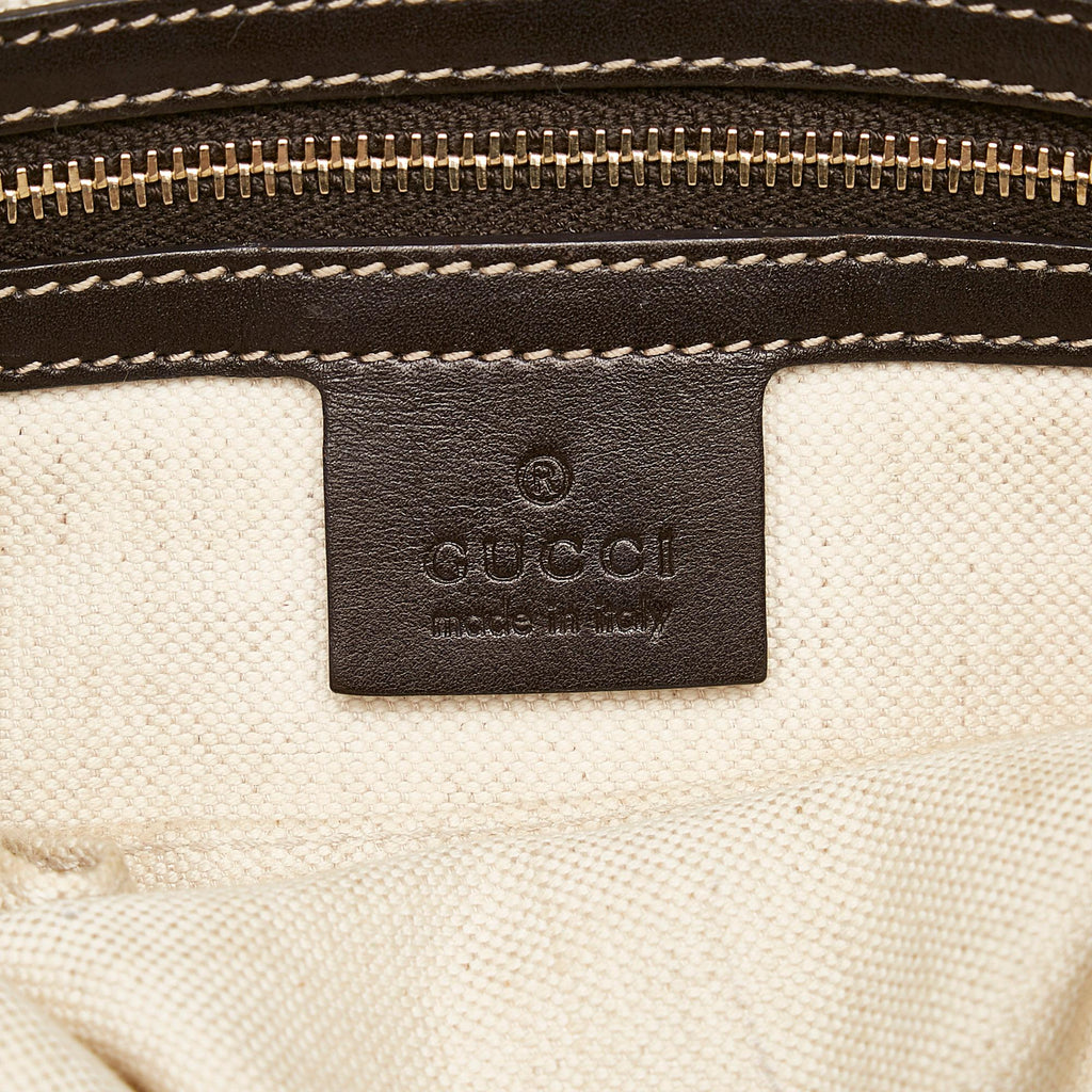 Gucci Gucci Canvas Mayfair Crossbody Bag (SHG-32741)