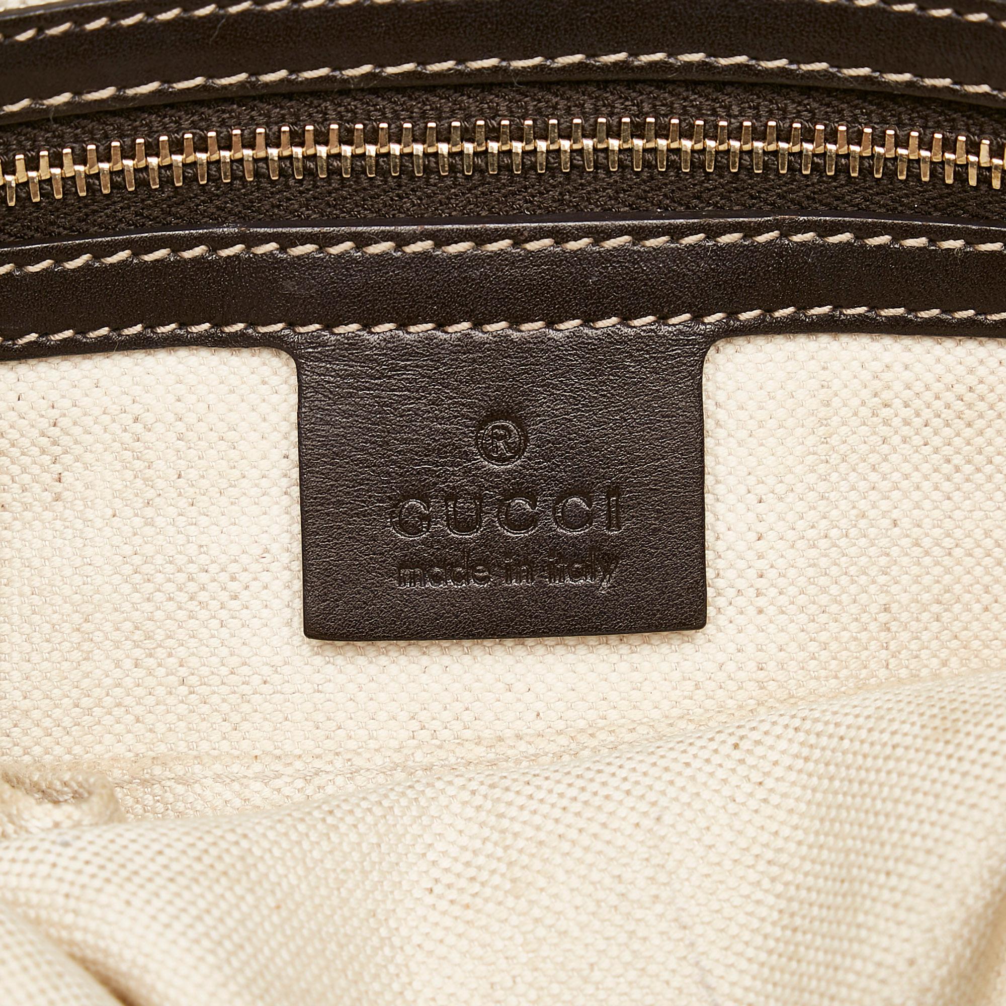 Gucci Gucci Canvas Mayfair Crossbody Bag (SHG-32741)