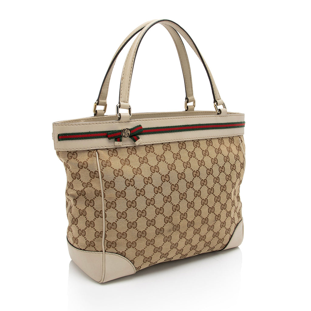 Gucci GG Canvas Mayfair Medium Tote (SHF-SoVfXo)
