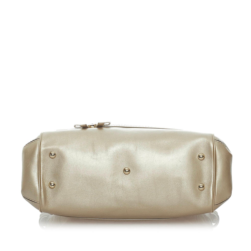 Gucci Gucci Canvas Mayfair Satchel (SHG-33075)