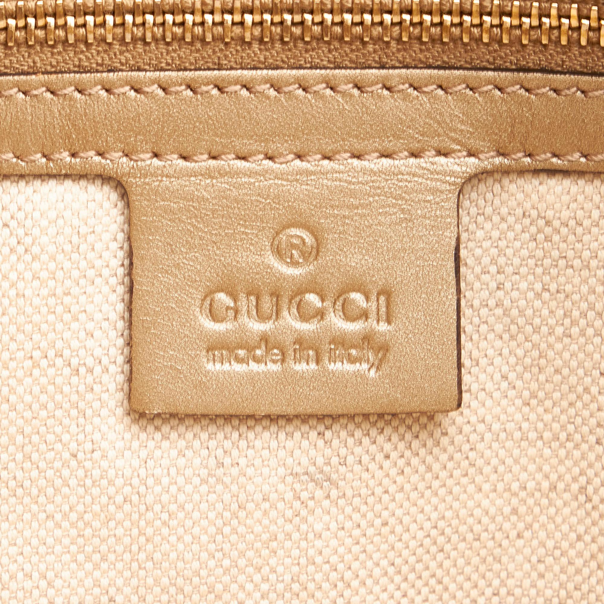 Gucci Gucci Canvas Mayfair Satchel (SHG-33075)