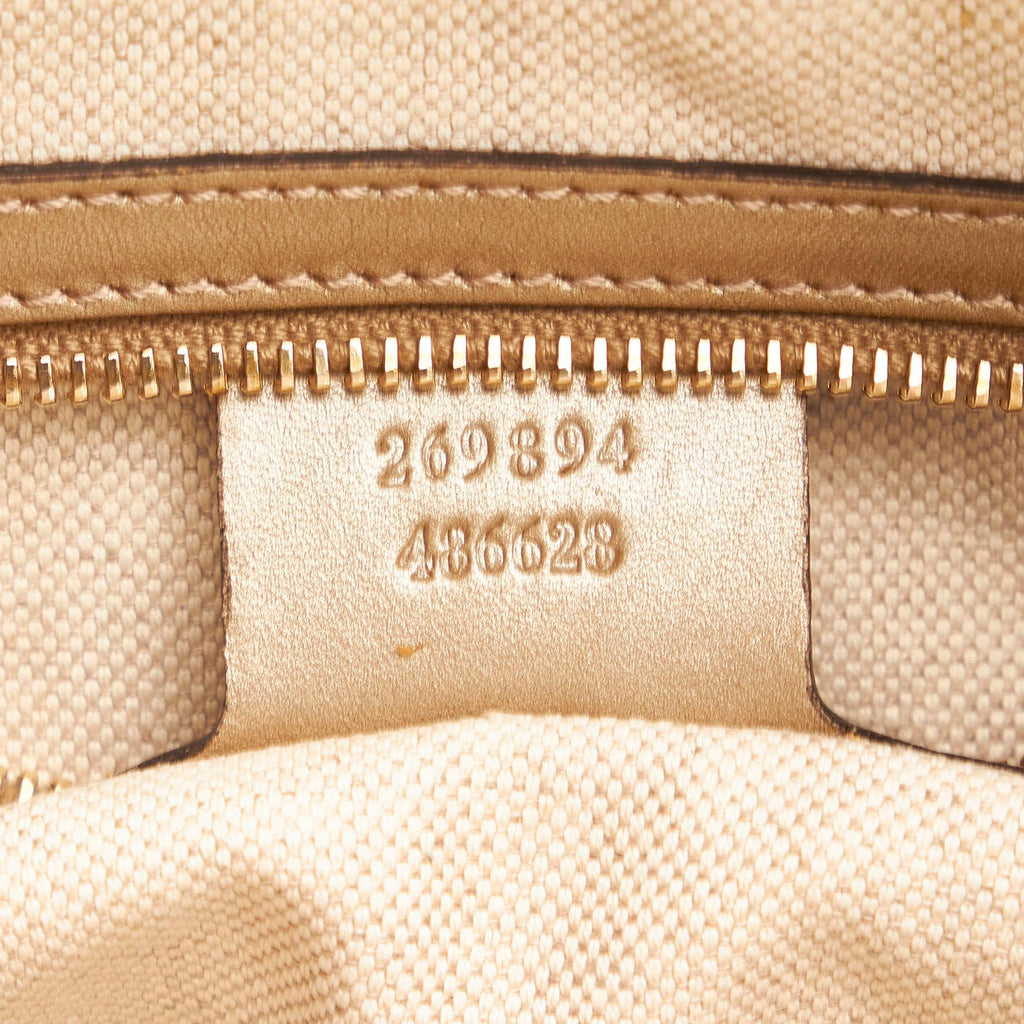 Gucci Gucci Canvas Mayfair Satchel (SHG-33075)