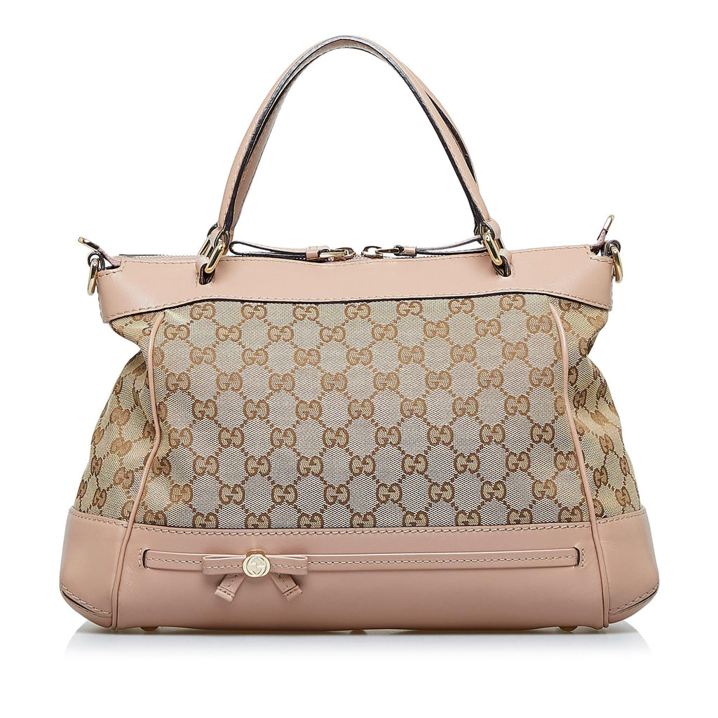 Gucci GG Canvas Mayfair Satchel (SHG-faYZKh)