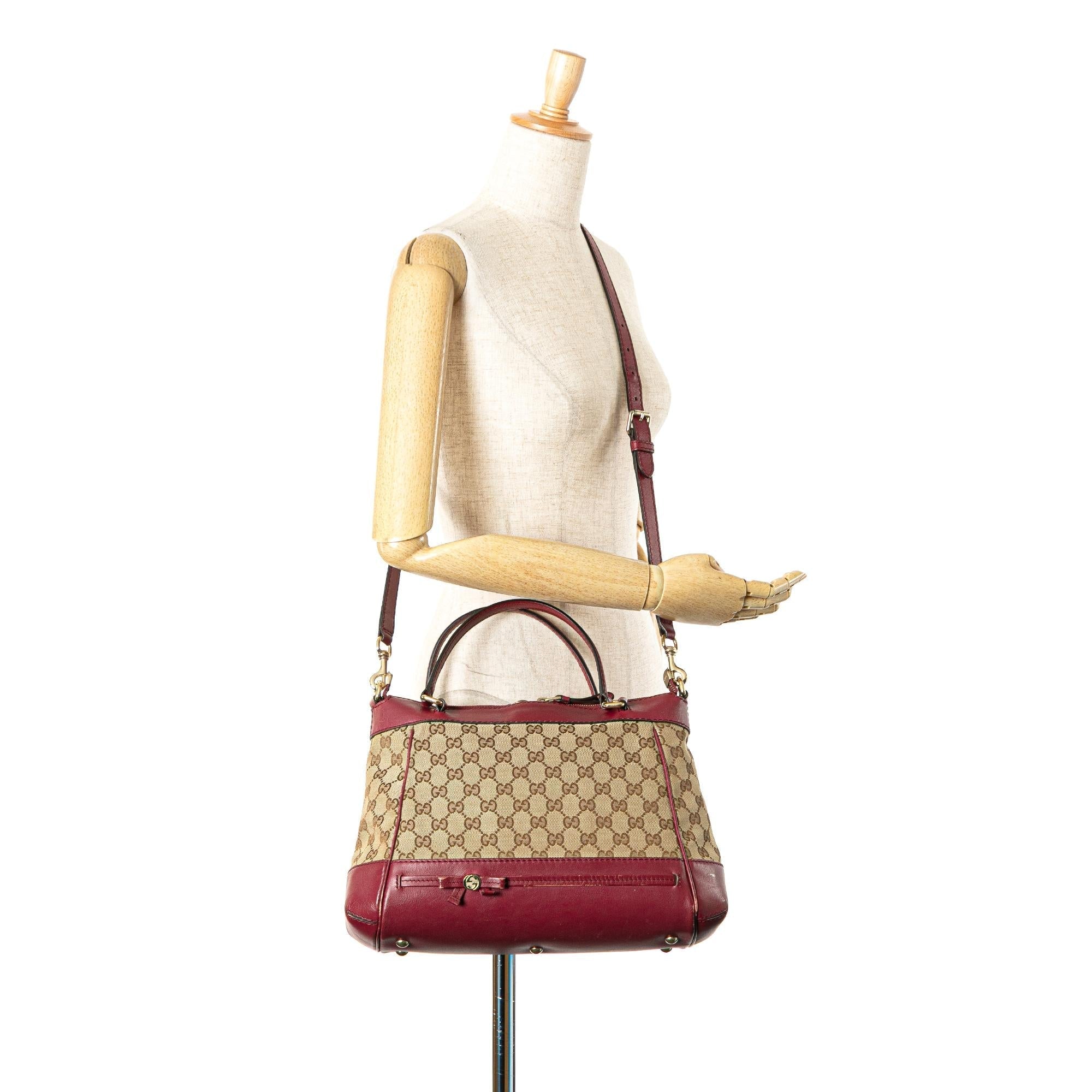 Gucci GG Canvas Mayfair Satchel