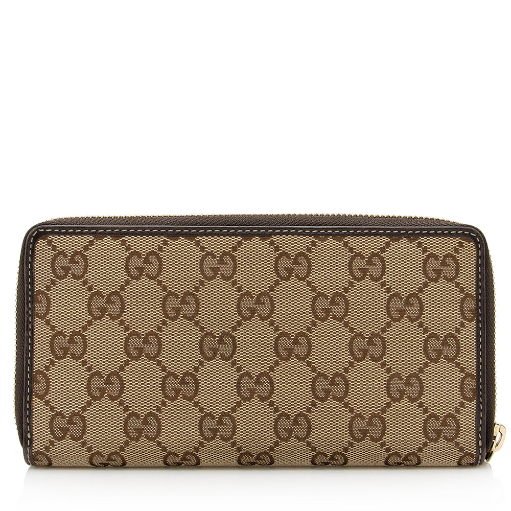 Gucci Gucci Canvas Mayfair Wallet (SHF-20786)