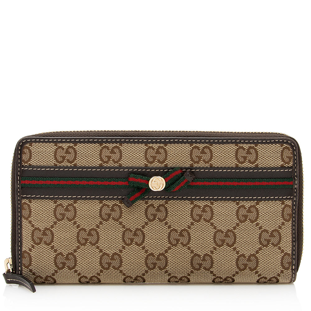 Gucci Gucci Canvas Mayfair Wallet (SHF-20786)