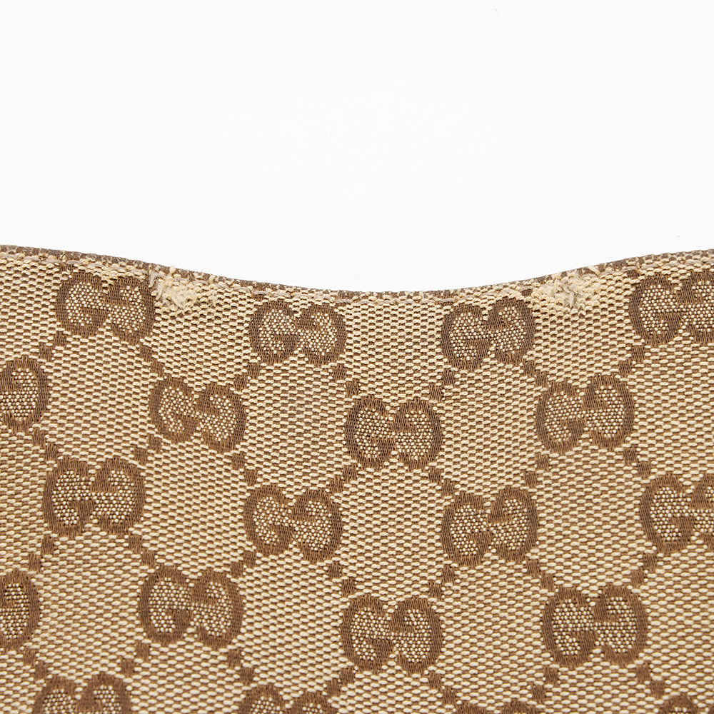 Gucci GG Canvas Medium Charm Tote - FINAL SALE (SHF-19339)