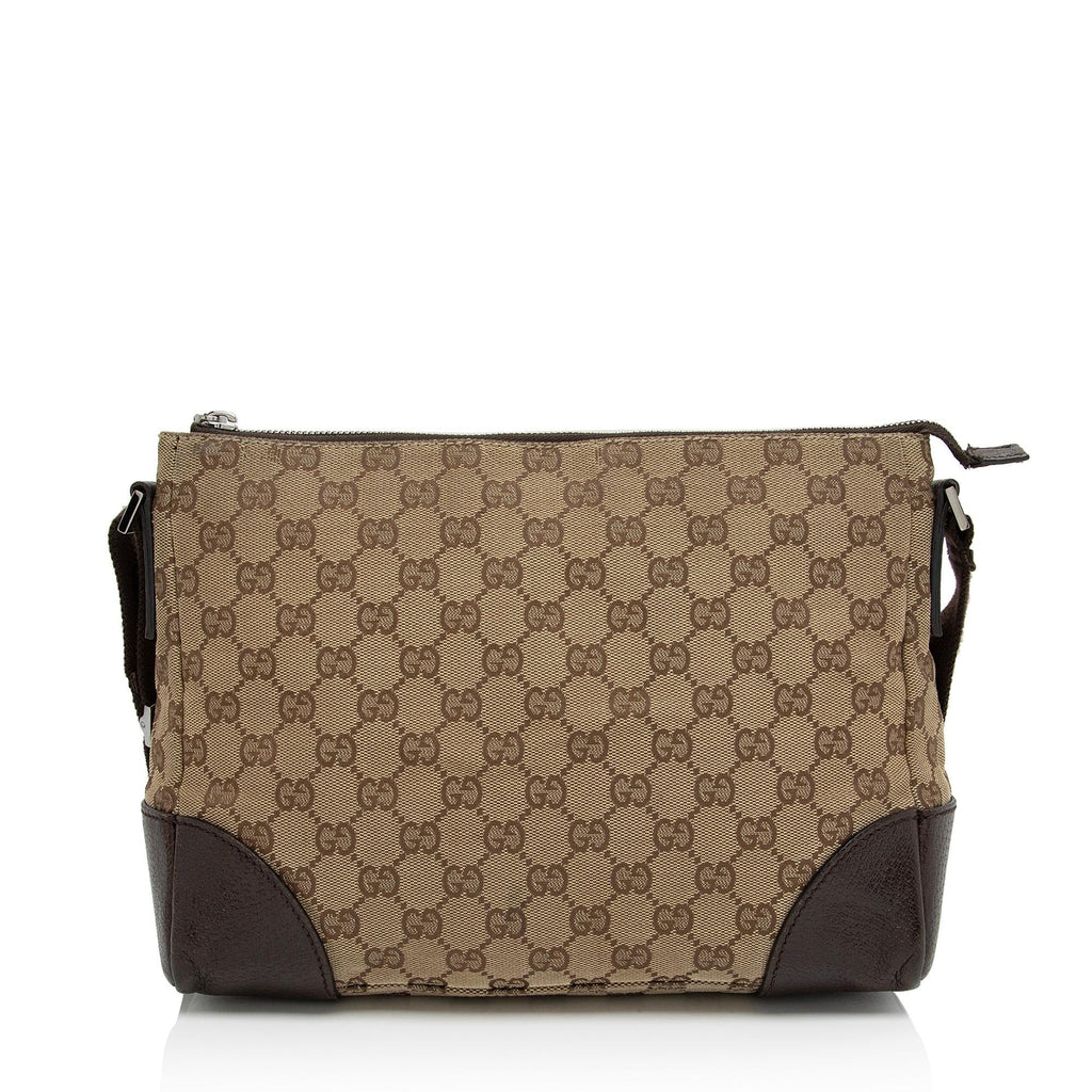 Gucci GG Canvas Medium Messenger Bag (SHF-xVfo2X)