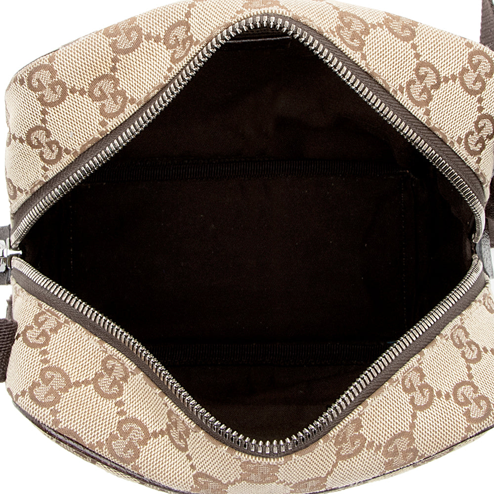 Gucci Gucci Canvas Messenger Bag (SHF-18326)