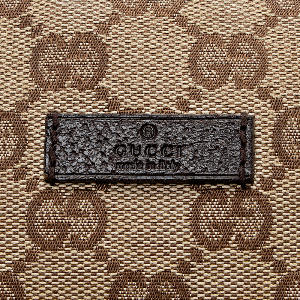 Gucci Gucci Canvas Messenger Bag (SHF-18326)