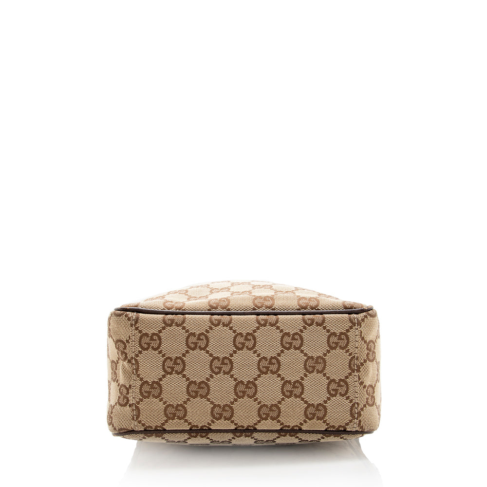 Gucci Gucci Canvas Messenger Bag - FINAL SALE (SHF-19190)