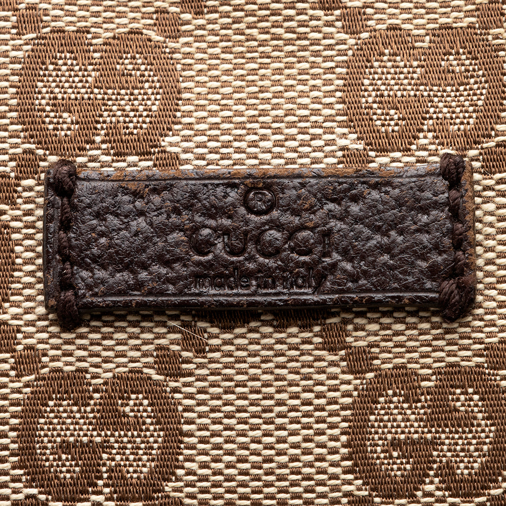 Gucci Gucci Canvas Messenger Bag - FINAL SALE (SHF-19190)