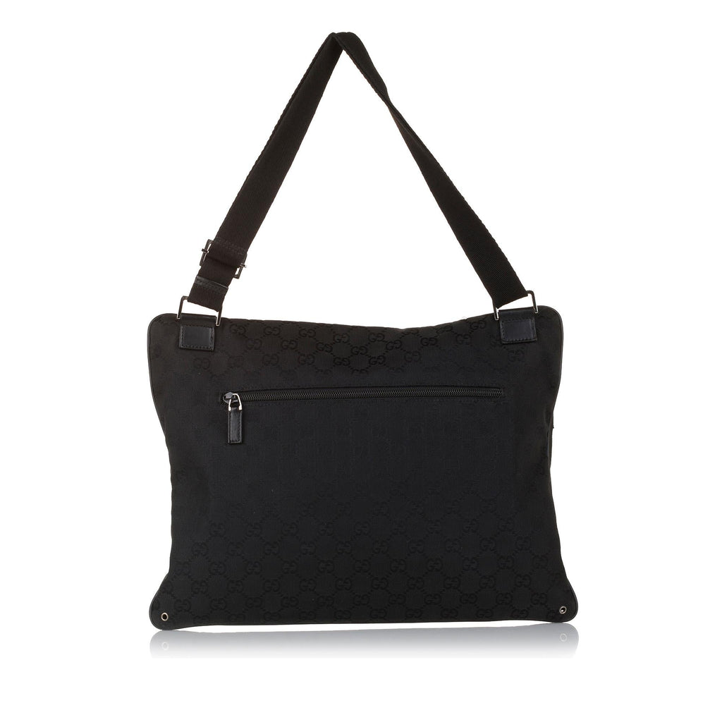 Gucci Gucci Canvas Messenger Bag (SHG-32770)