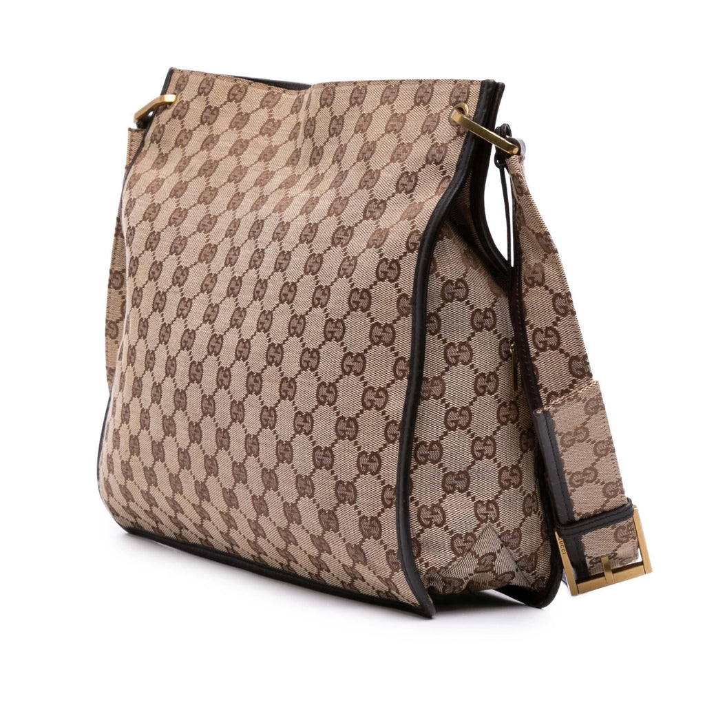 Gucci GG Canvas MessLBger Bag