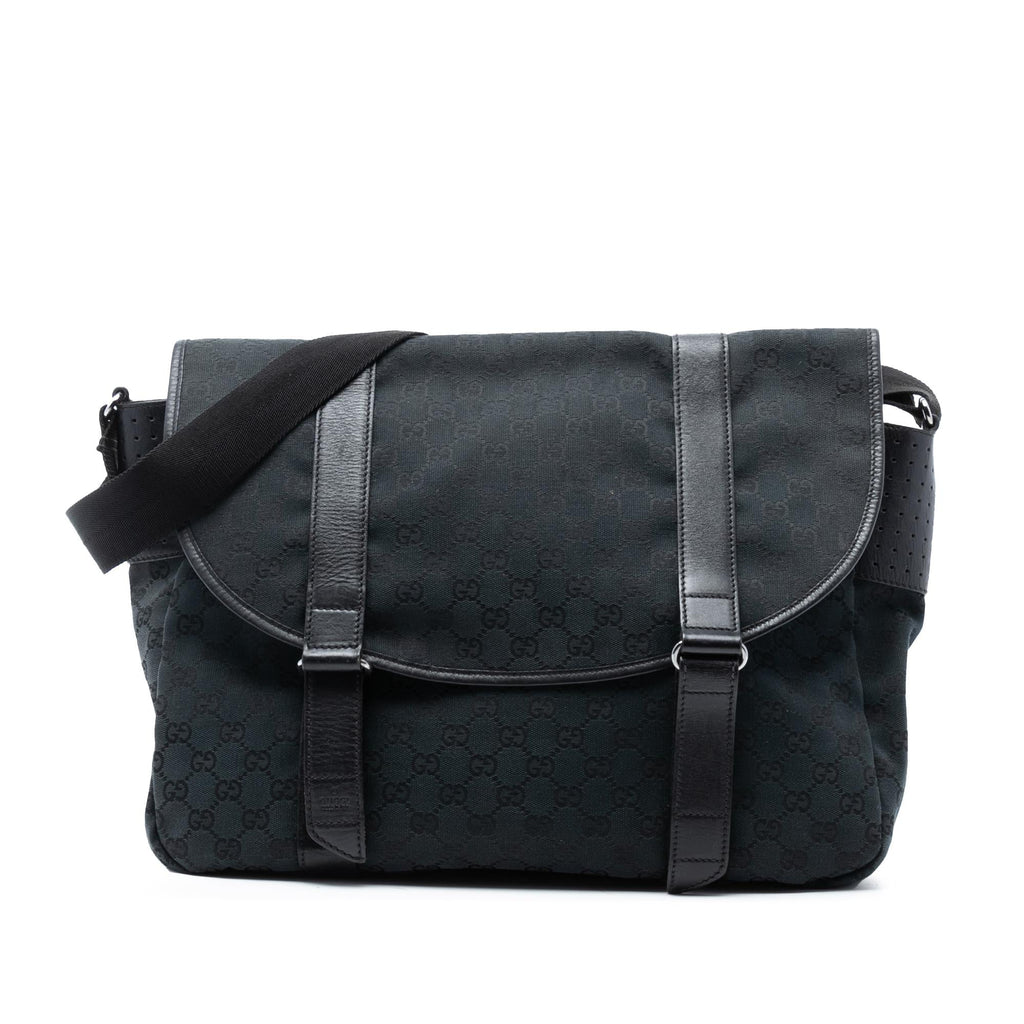 Gucci GG Canvas MessLBger Bag