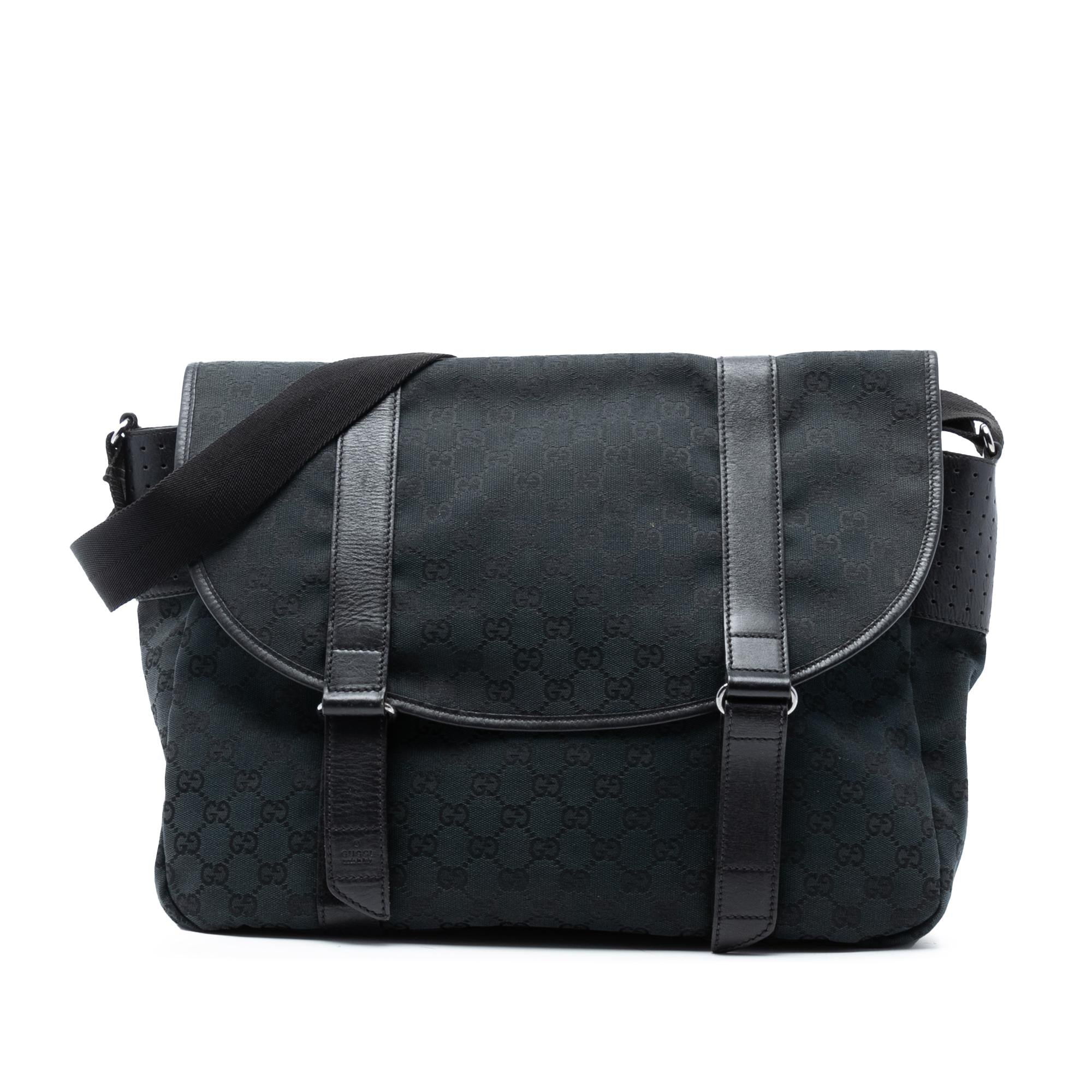 Gucci GG Canvas MessLBger Bag