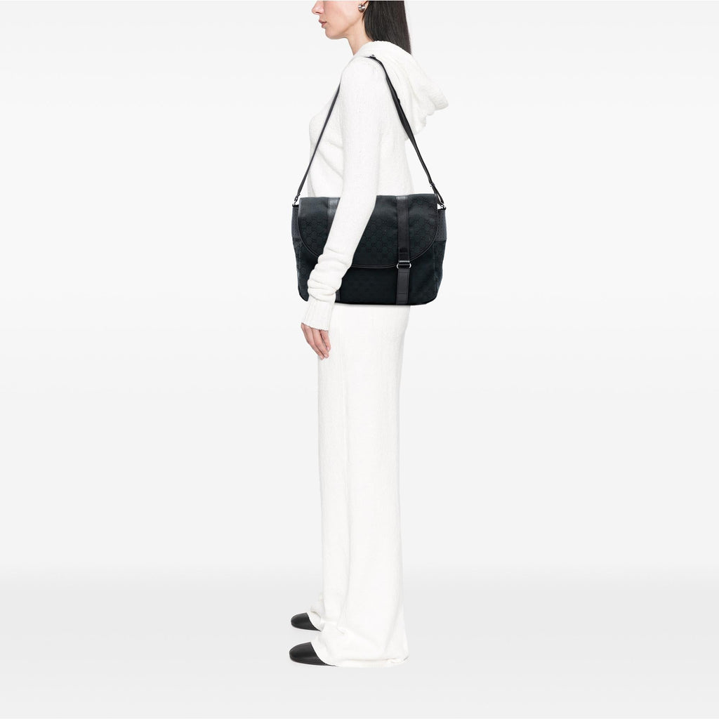 Gucci GG Canvas MessLBger Bag