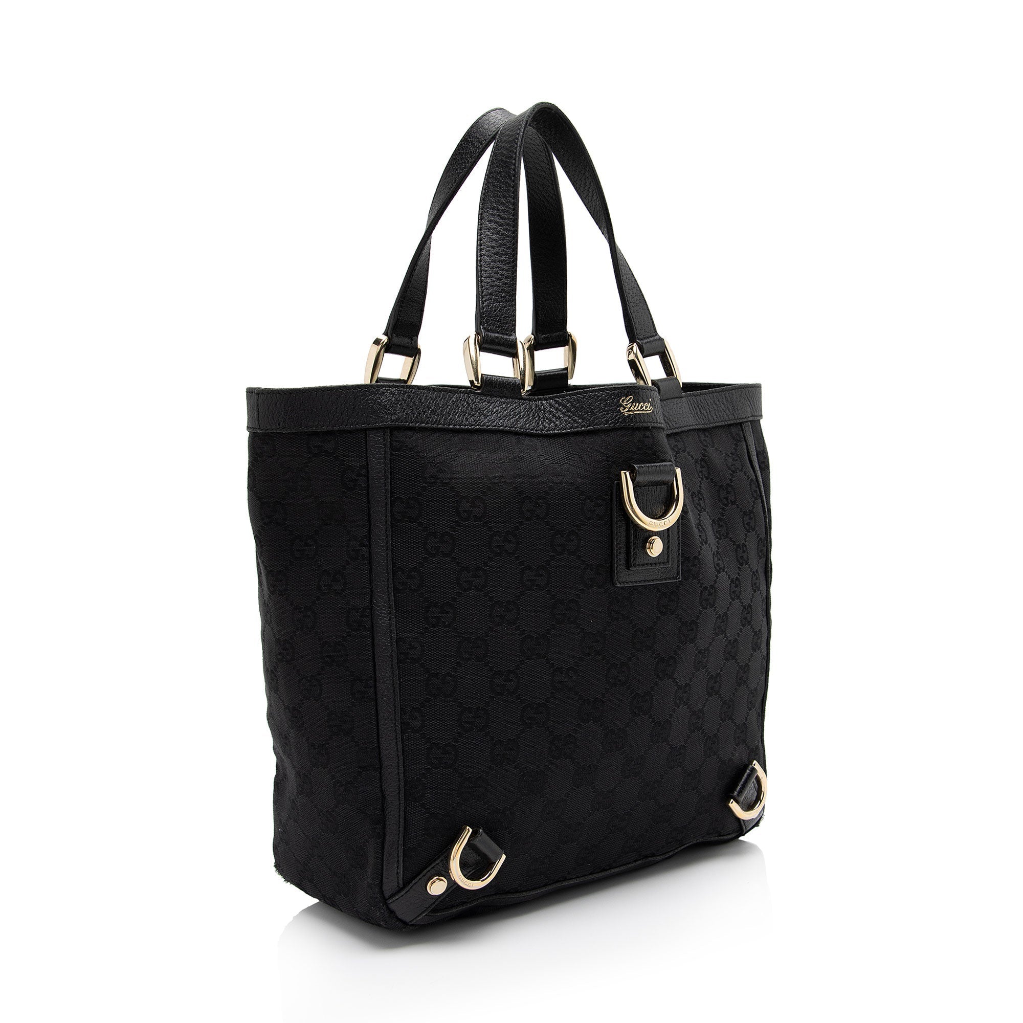 Gucci GG Canvas Mini Abbey Tote (SHF-1rSZcf)