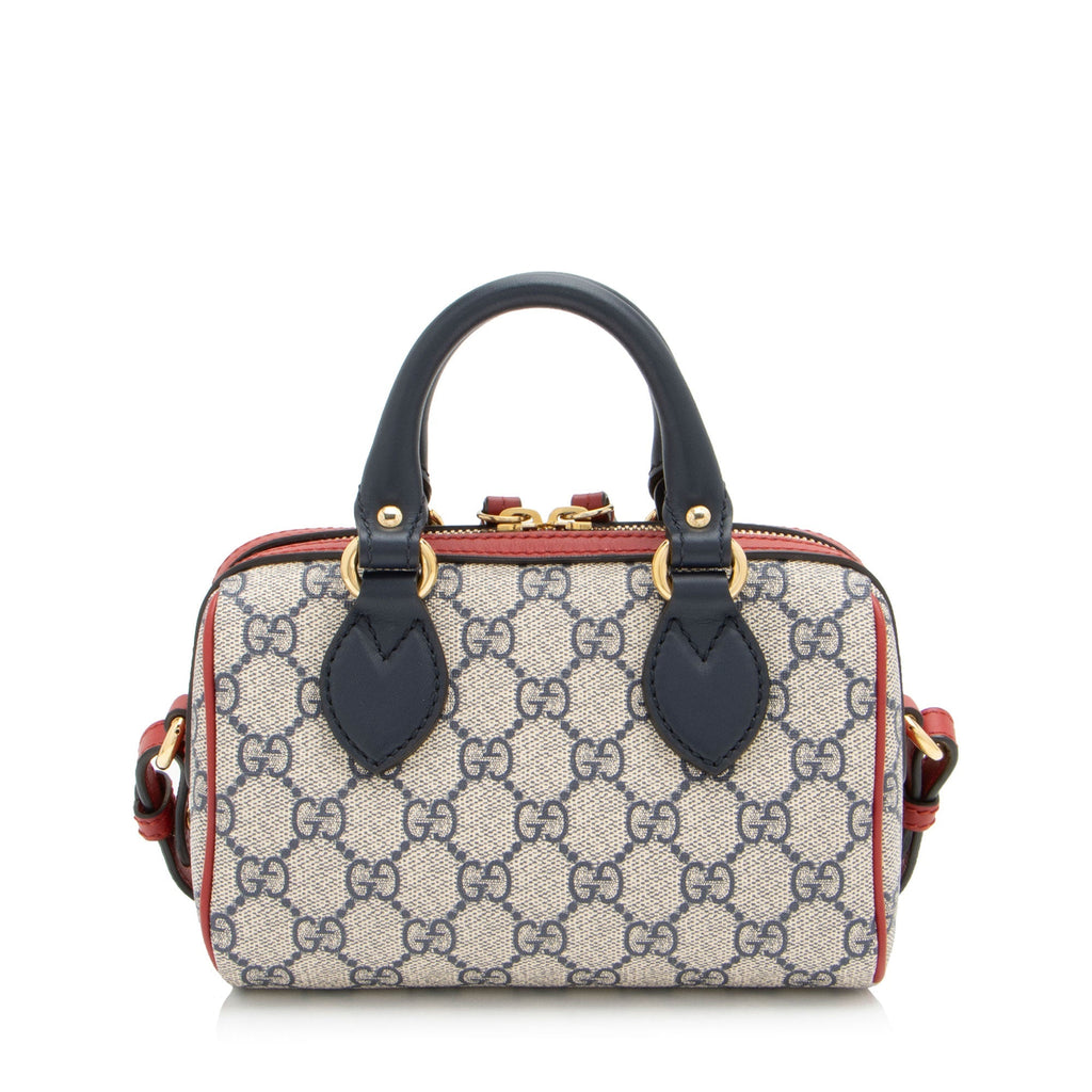 Gucci GG Supreme Mini Boston Bag