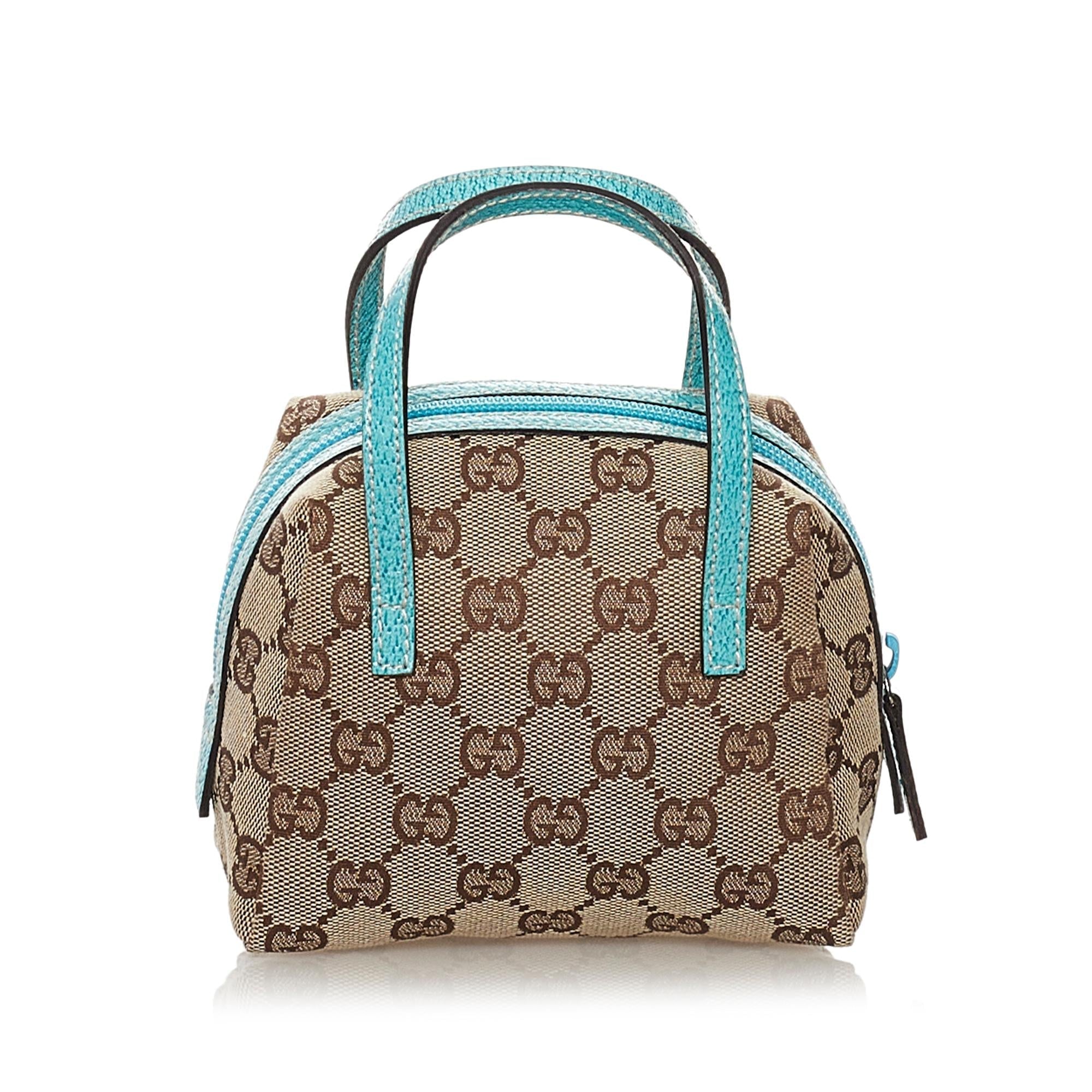 Gucci Gucci Canvas Mini Handbag (SHG-33030)