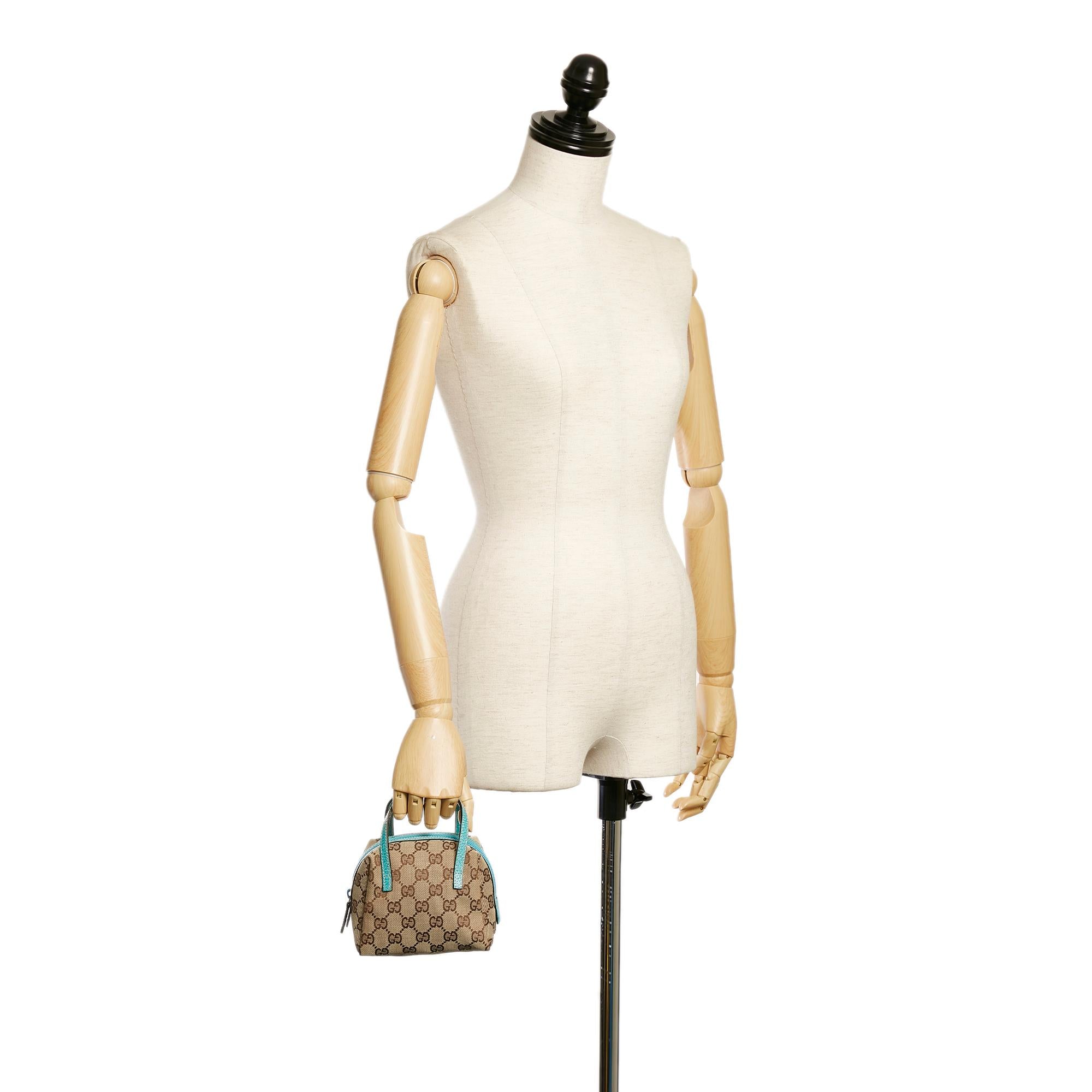 Gucci Gucci Canvas Mini Handbag (SHG-33030)