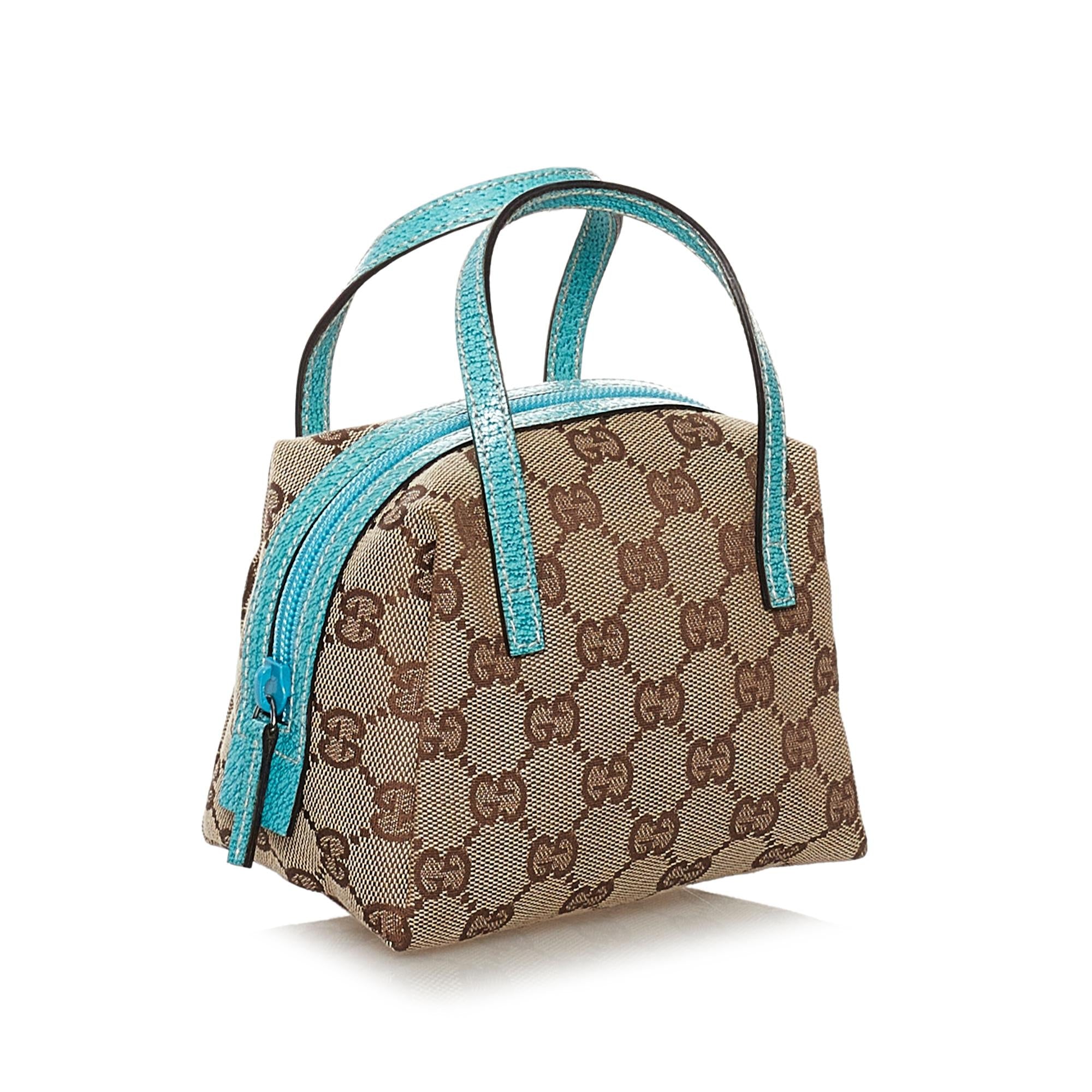Gucci Gucci Canvas Mini Handbag (SHG-33030)