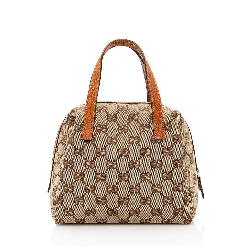 Gucci Gucci Canvas Mini Satchel (SHF-19323)