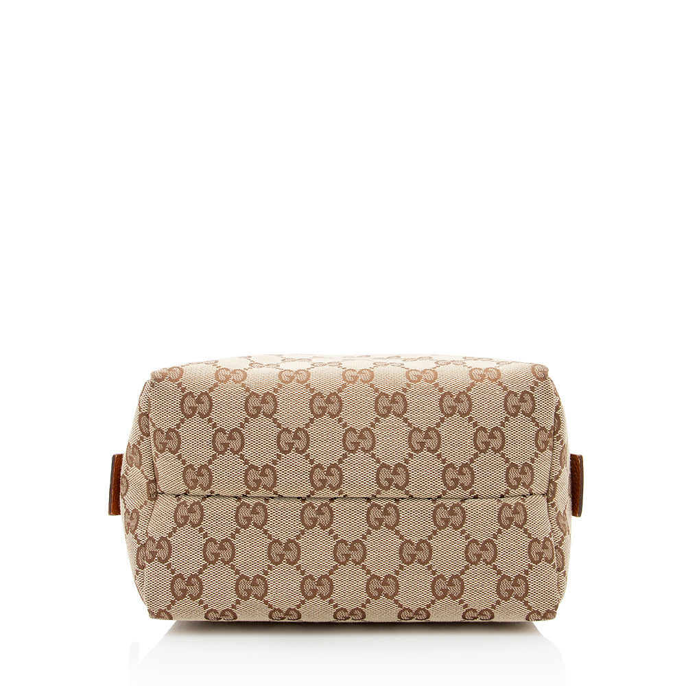 Gucci Gucci Canvas Mini Satchel (SHF-19323)