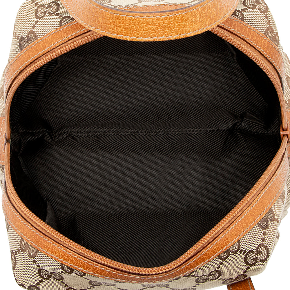 Gucci Gucci Canvas Mini Satchel (SHF-19323)