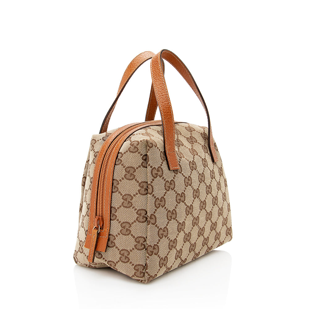 Gucci Gucci Canvas Mini Satchel (SHF-19323)