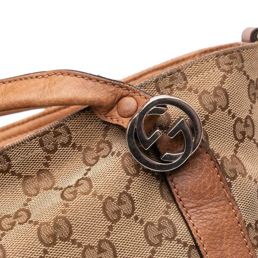 Gucci GG Canvas Miss GG Satchel