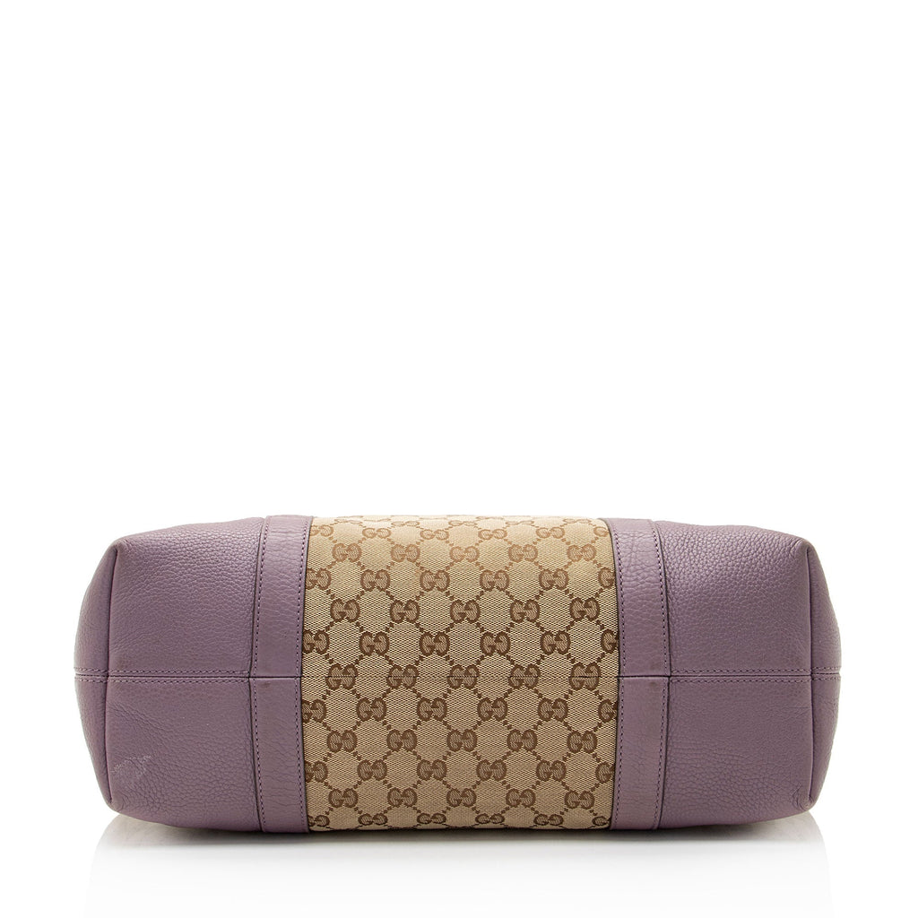 Gucci GG Canvas Miss GG Tote (SHF-yLtJuh)