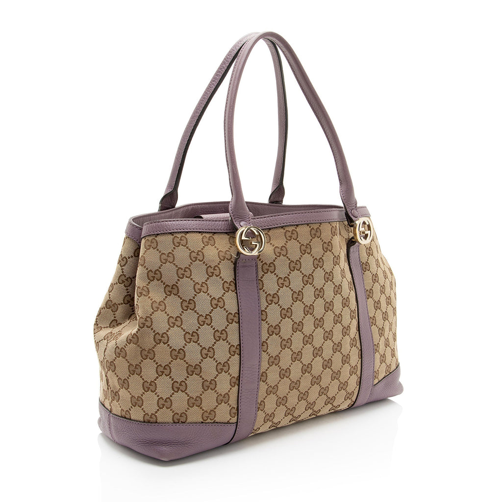 Gucci GG Canvas Miss GG Tote (SHF-yLtJuh)