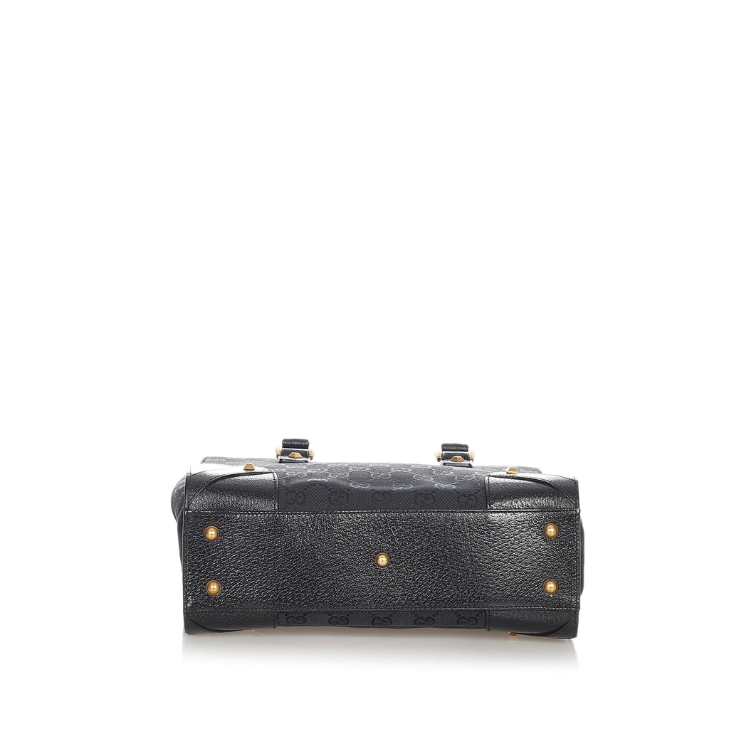 Gucci Gucci Canvas Nailhead Handbag (SHG-23804)
